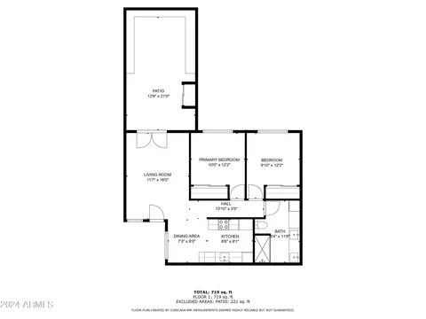 Floorplan - 4034 E Moreland St, Phoenix, AZ 85008 photo 1 of 1