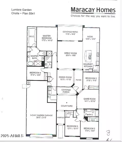 Floorplan - 10366 E Aperture Ave, Mesa, AZ 85212 photo 1 of 1