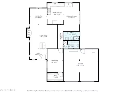 Floorplan - 11816 N Bancroft Dr, Phoenix, AZ 85028 photo 5 of 8