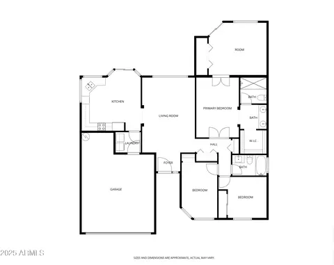 Floorplan - 19645 N 3rd Ave, Phoenix, AZ 85027 photo 1 of 1