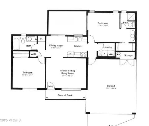 Floorplan - 2159 S Periwinkle --, Mesa, AZ 85209 photo 1 of 1