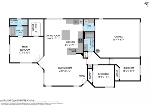 1157 E Temple Ct, Gilbert, AZ 85296 photo 2