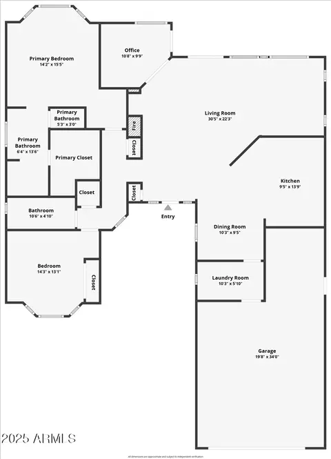 Floorplan - 6375 E Drifting Cloud Ct, Cornville, AZ 86325 photo 1 of 2