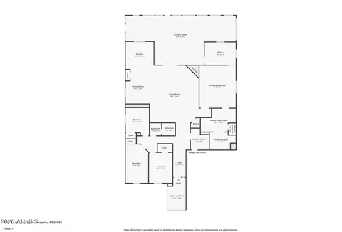 Floorplan - 1939 E Primrose Path, Phoenix, AZ 85086 photo 1 of 1