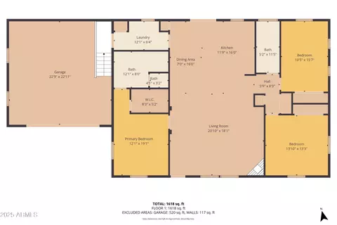 Floorplan - 2234 Fairway Dr, Overgaard, AZ 85933 photo 1 of 2