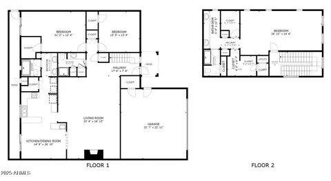 Floorplan - 6142 N 13th St, Phoenix, AZ 85014 photo 1 of 2