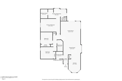 Floorplan - 7258 E Kiva Ave, Mesa, AZ 85209 photo 1 of 1