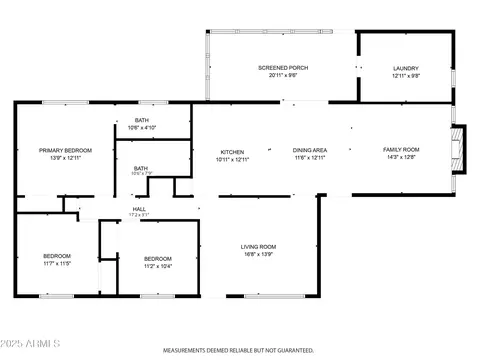 Floorplan - 6545 E Heather Dr, Mesa, AZ 85215 photo 2 of 2