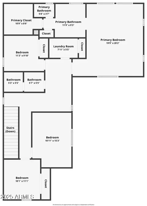 Floorplan - 3450 E Tyson St, Gilbert, AZ 85295 photo 2 of 2