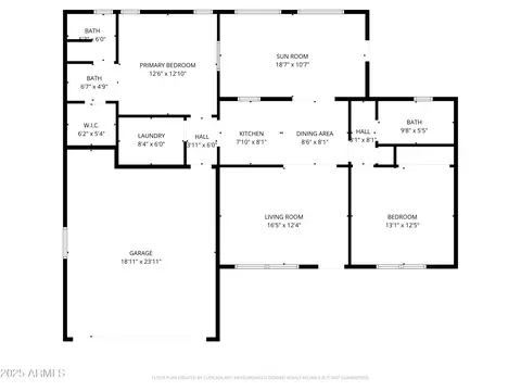 Floorplan - 8232 E Meseto Ave, Mesa, AZ 85209 photo 1 of 1