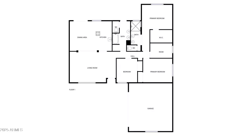 Floorplan - 8414 E Orange Blossom Ln, Scottsdale, AZ 85250 photo 1 of 1
