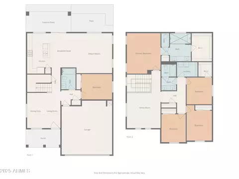 Floorplan - 2947 E Saltsage Dr, Phoenix, AZ 85048 photo 2 of 2