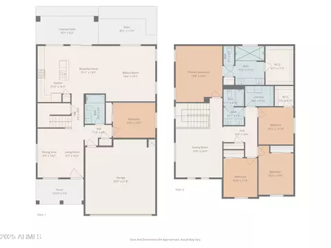 Floorplan - 2947 E Saltsage Dr, Phoenix, AZ 85048 photo 1 of 2
