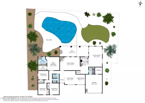 Floorplan - 1943 E Diamond Dr, Tempe, AZ 85283 photo 3 of 6
