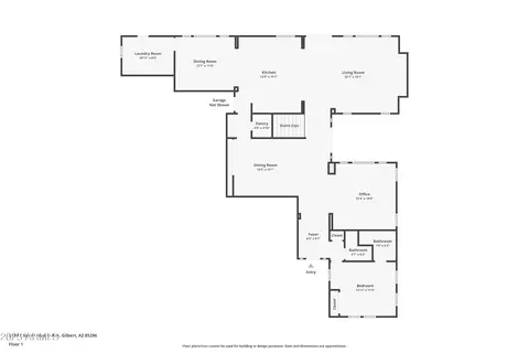 Floorplan - 3157 E Sierra Madre Ave, Gilbert, AZ 85296 photo 1 of 3