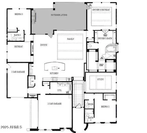 Floorplan - 5155 N 206th Ave, Buckeye, AZ 85396 photo 1 of 1
