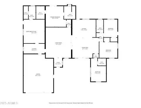 Floorplan - 4037 E Minnezona Ave, Phoenix, AZ 85018 photo 1 of 1