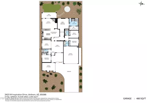 3423 W Inspiration Dr, Phoenix, AZ 85086