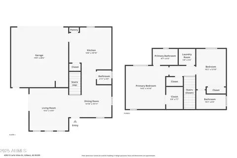 Floorplan - 4292 E Carla Vista Dr, Gilbert, AZ 85295 photo 1 of 1