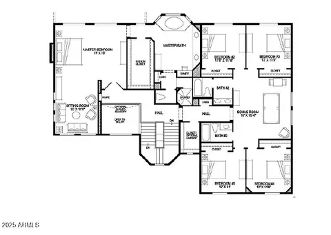 Floorplan - 3733 E Adobe Dr, Phoenix, AZ 85050 photo 2 of 3