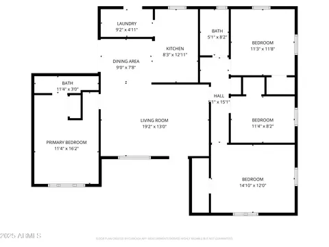 Floorplan - 4305 N 9th Ave, Phoenix, AZ 85013 photo 1 of 2