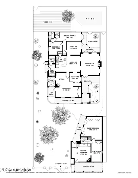 Floorplan - 3121 N 27th St, Phoenix, AZ 85016 photo 2 of 2