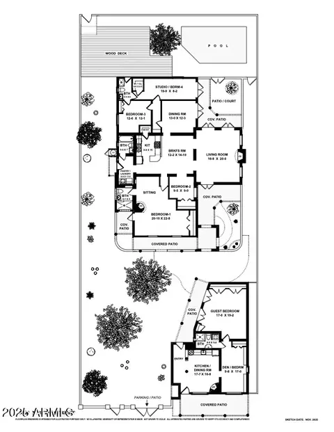 Floorplan - 3121 N 27th St, Phoenix, AZ 85016 photo 1 of 2