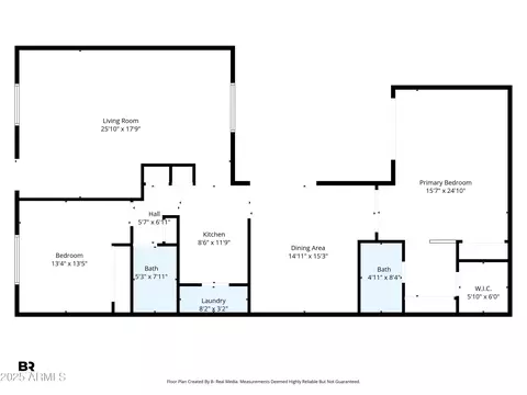 Floorplan - 1638 E Donner Dr, Tempe, AZ 85282 photo 1 of 1