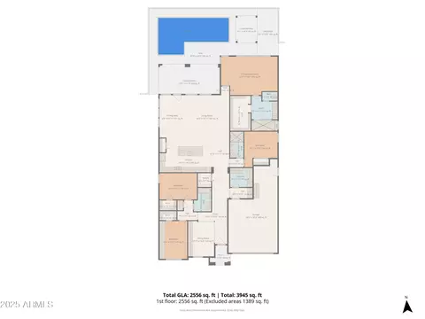 Floorplan - 9914 E Torino Ave, Mesa, AZ 85212 photo 1 of 2
