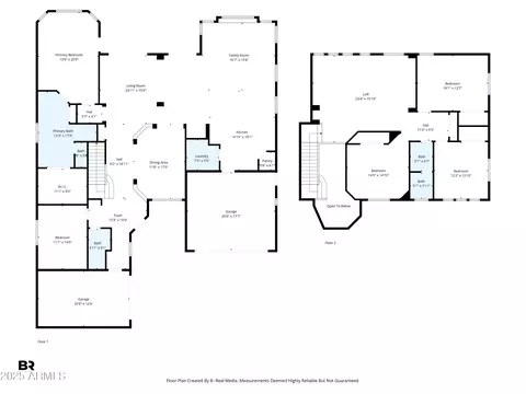 Floorplan - 3837 E Meadowview Dr, Gilbert, AZ 85298 photo 3 of 3