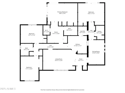 Floorplan - 1822 E Marshall Ave, Phoenix, AZ 85016 photo 1 of 1