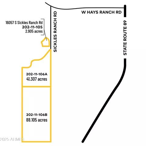 129 Acres Sickles Ranch Radl #0, Peeples Valley, AZ 86332