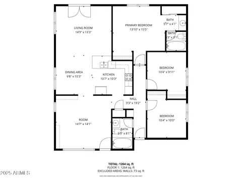 Floorplan - 511 N Balboa --, Mesa, AZ 85205 photo 1 of 3