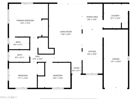 Floorplan - 3343 N 6th Ave, Phoenix, AZ 85013 photo 1 of 1