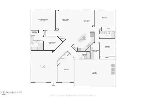 Floorplan - 4650 E Decatur St, Mesa, AZ 85205 photo 1 of 1