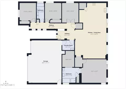 Floorplan - 3122 E Cotton Ln, Gilbert, AZ 85234 photo 1 of 1