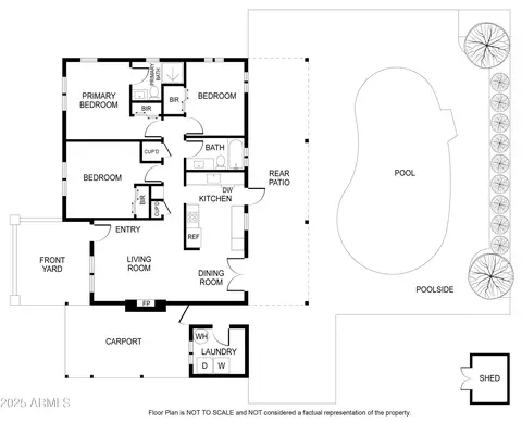 Floorplan - 2452 Elm St, Phoenix, AZ 85016 photo 1 of 1