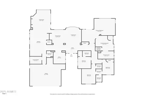 Floorplan - 5362 E Herrera Dr, Phoenix, AZ 85054 photo 1 of 2