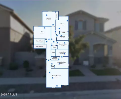 Floorplan - 4303 E Jones St, Gilbert, AZ 85295 photo 2 of 2