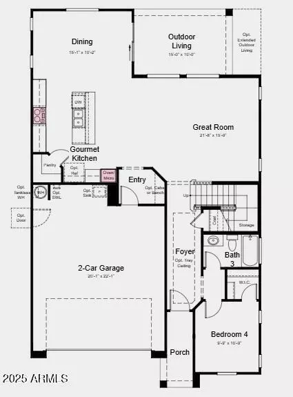 Floorplan - 3746 S Periwinkle --, Mesa, AZ 85212 photo 1 of 3