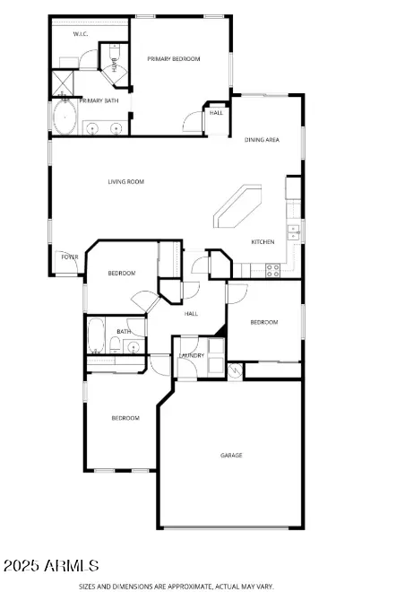Floorplan - 4452 E Moreno Ct, Gilbert, AZ 85297 photo 1 of 1