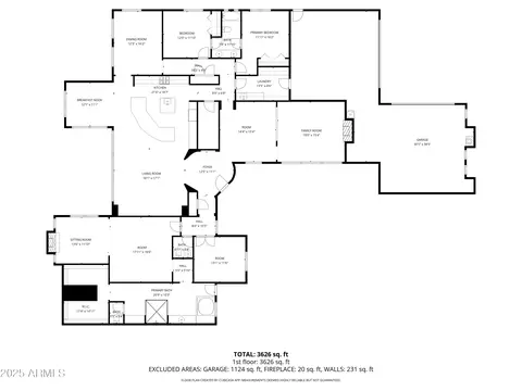 Floorplan - 11435 E Northridge St, Mesa, AZ 85207 photo 1 of 1
