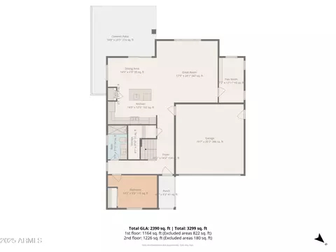 Floorplan - 9247 E Steno Ave, Mesa, AZ 85212 photo 1 of 4