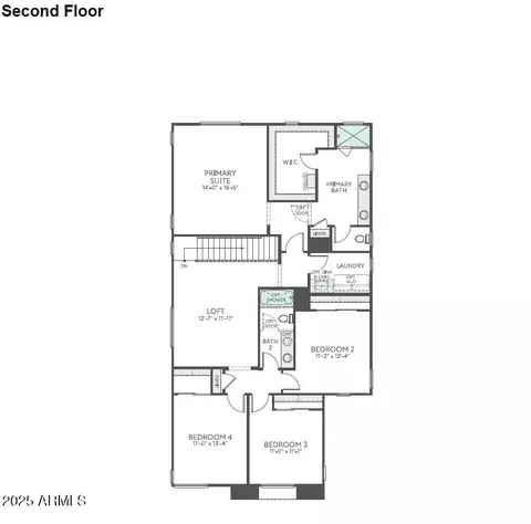 Floorplan - 1506 E Coconino Way, Gilbert, AZ 85298 photo 1 of 1