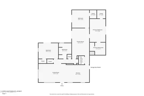 Floorplan - 4736 N 34th Dr, Phoenix, AZ 85017 photo 1 of 1
