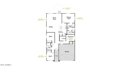 Floorplan - 1335 W Aztec Dr, Coolidge, AZ 85128 photo 1 of 1