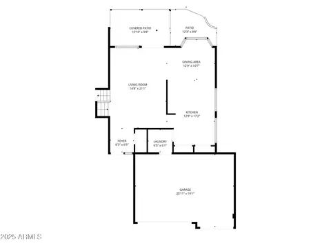 Floorplan - 8438 S Maple Ave, Tempe, AZ 85284 photo 2 of 4