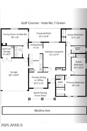 Floorplan - 8016 E Medina Ave, Mesa, AZ 85209 photo 1 of 1