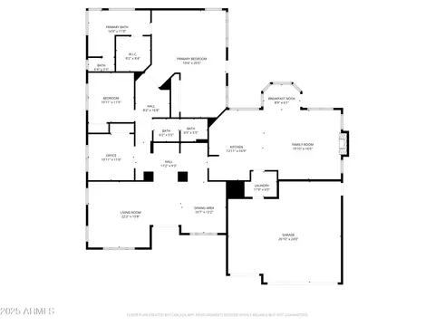 Floorplan - 2545 E Cathedral Rock Dr, Phoenix, AZ 85048 photo 1 of 2