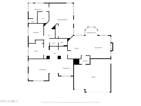 Floorplan - 2545 E Cathedral Rock Dr, Phoenix, AZ 85048 photo 2 of 2